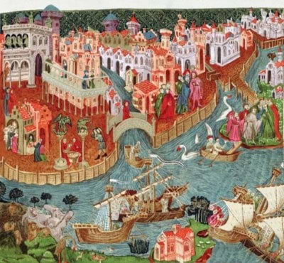 Marco Polo lascia Venezia in un Medioevo avventuroso