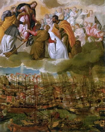'Allegoria della battaglia di Lepanto' di Paolo Veronese