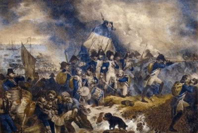 la ritirata delle truppe francesi
