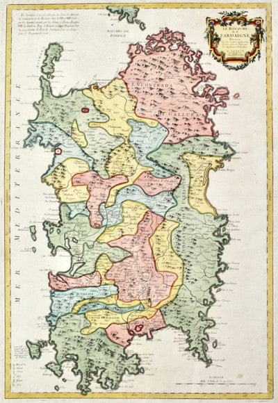 la Sardegna nel XVI secolo