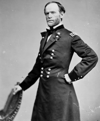 il nordista <b>Gen. William Tecumseh Sherman</b>