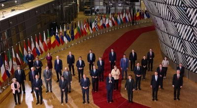 i sempre sorridenti capi di stato e di governo europei