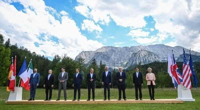 i sempre sorridenti capi di stato del G7
