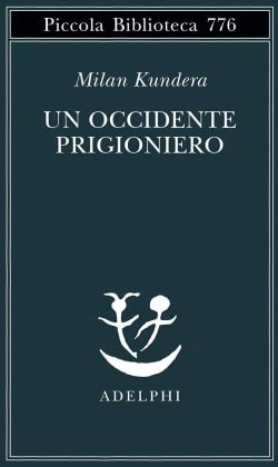 la copertina del libro di Kundera (Adelphi, 2022)