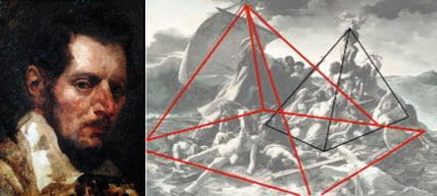 <b>Théodore Gericault</b> (Reims 1791, Parigi 1824) e la struttura dell'opera con le forme geometriche piramidali