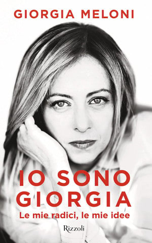 la copertina del libro di <b>Giorgia Meloni</b>