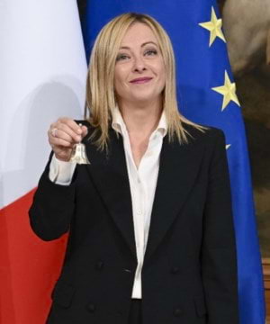 il Presidente del Consiglio <b>Giorgia Meloni</b>