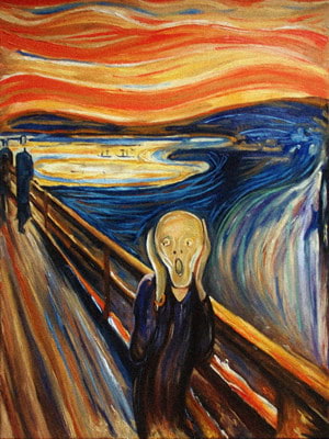 'L'urlo' di Edvard Munch