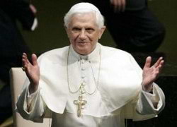 Un'immagine di <b>Benedetto XVI</b>