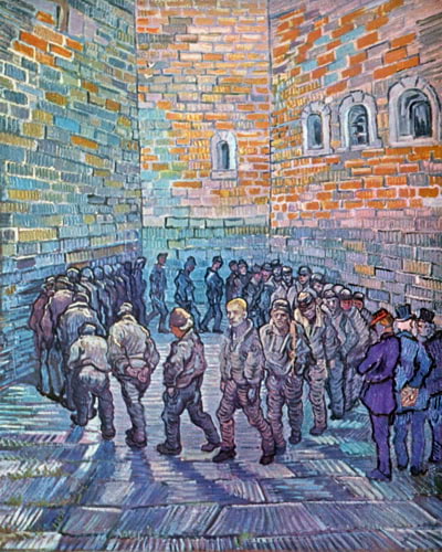 Vincent van Gogh, 'La ronda dei carcerati', Museo Puskin di Mosca