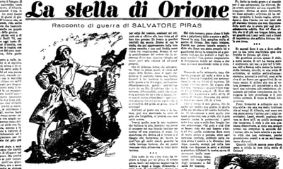 articolo di <b>Salvatore Piras</b> sul n. 21 di 'Avanguardia' del 5 agosto 1944