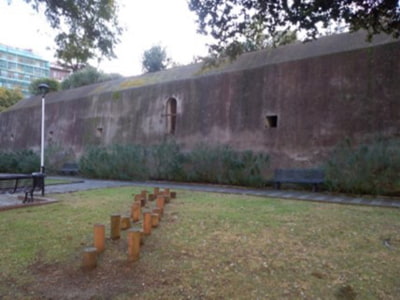 il grande bunker in Viale Diaz - Montemixi