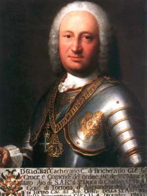 <b>Giovanni Battista Cacherano di Bricherasio</b> (1706-1782)
