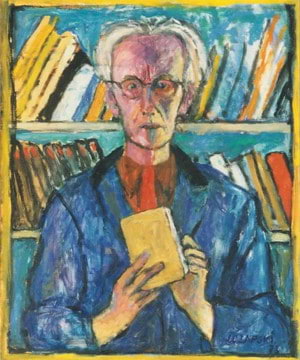 'Autoritratto con libro', <b>Jozef Czapski</b> (1896-1993)