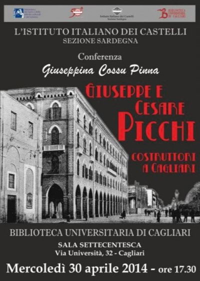locandina di una conferenza su <b>Giuseppe e Cesare Picchi</b>