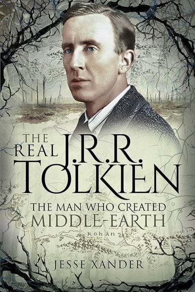 la copertina della biografia di Tolkien, a cura di Jesse Xander