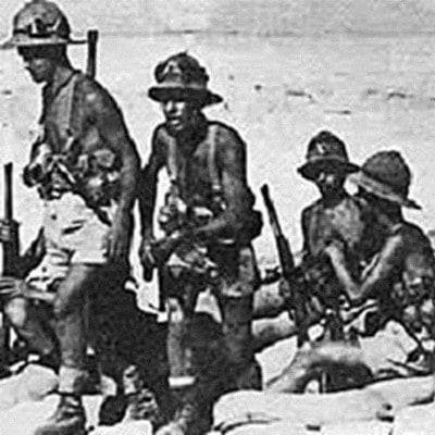 fanteria italiana a El Alamein